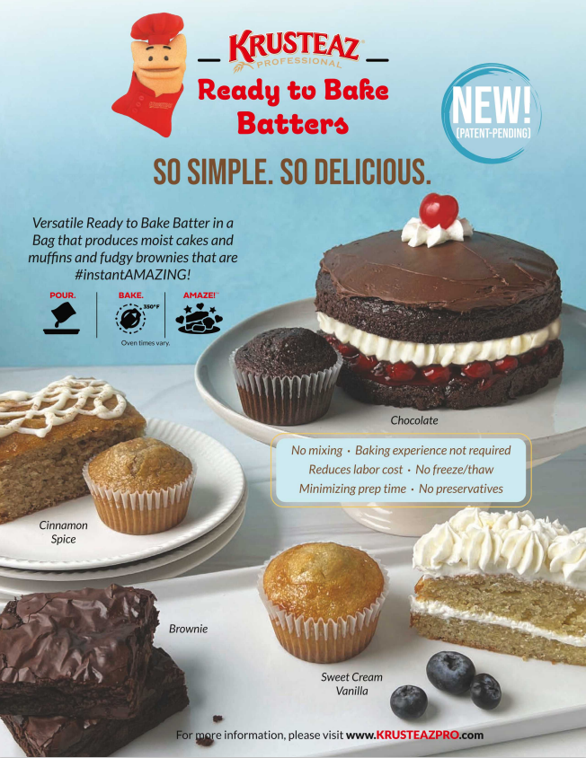 Order your free Sample of our Ready to Bake Batters 65